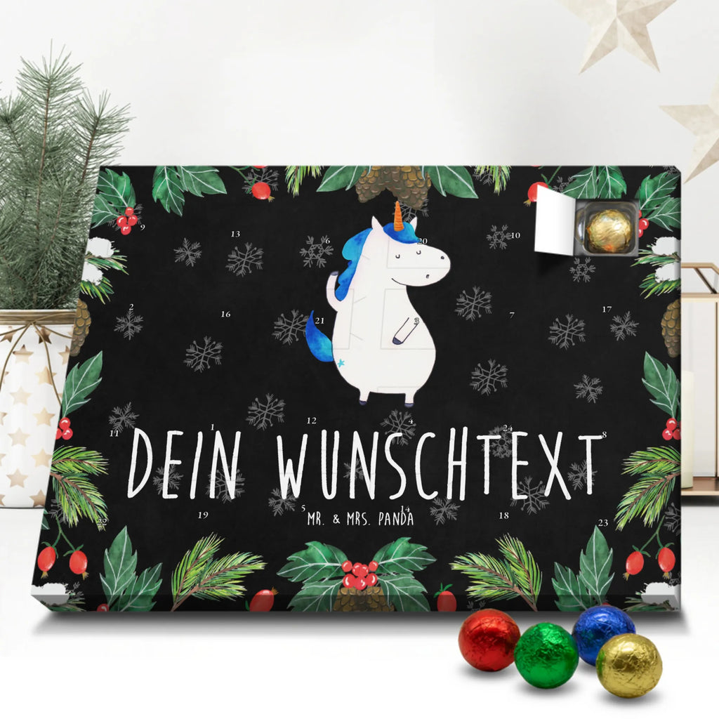 Personalisierter Schoko Adventskalender Einhorn Mann Personalisierter Adventskalender, Adventskalender mit Namen, Einhorn, Einhörner, Einhorn Deko, Pegasus, Unicorn, cool, Mann, Freundin, Familie, bester Freund, BFF, Party, hübsch, beste