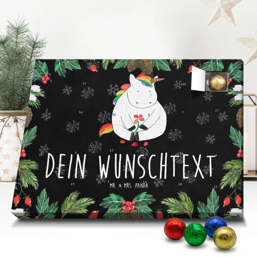 Personalisierter Schoko Adventskalender Einhorn Traurig Personalisierter Adventskalender, Adventskalender mit Namen, Einhorn, Einhörner, Einhorn Deko, Pegasus, Unicorn, Glitzer, Trösten. Freundschaft, Freunde, Liebe, Trauer, Grußkarte, Blume