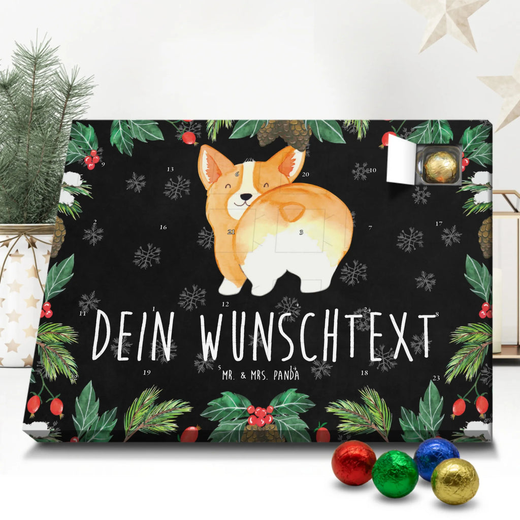 Personalisierter Schoko Adventskalender Corgi Po Personalisierter Adventskalender, Adventskalender mit Namen, Hund, Hundemotiv, Haustier, Hunderasse, Tierliebhaber, Hundebesitzer, Sprüche, Corgie, Hundeliebe, Motivation, Selbstliebe, Spruch