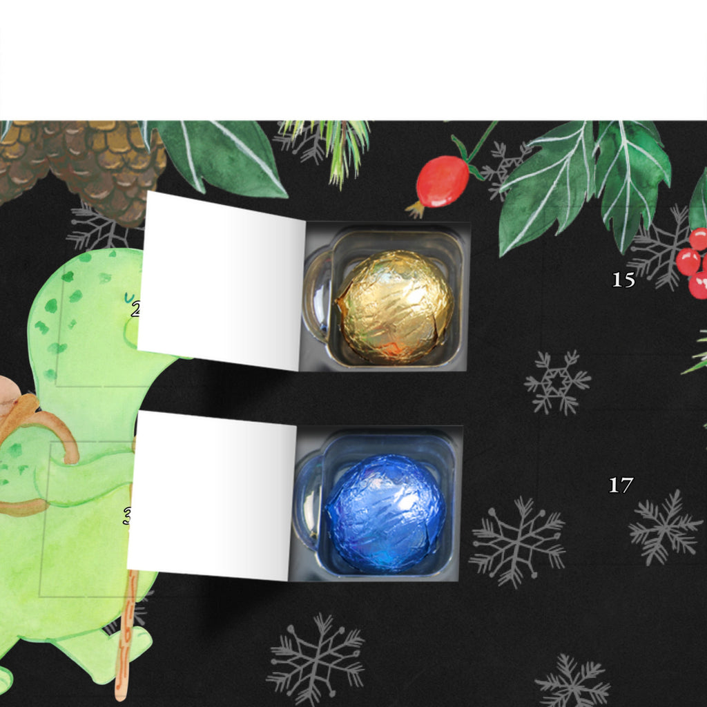 Personalisierter Schoko Adventskalender Schildkröte Wanderer Personalisierter Adventskalender, Adventskalender mit Namen, Schildkröte, Schildkröten, Motivation, Motivationsspruch, Motivationssprüche, Neuanfang