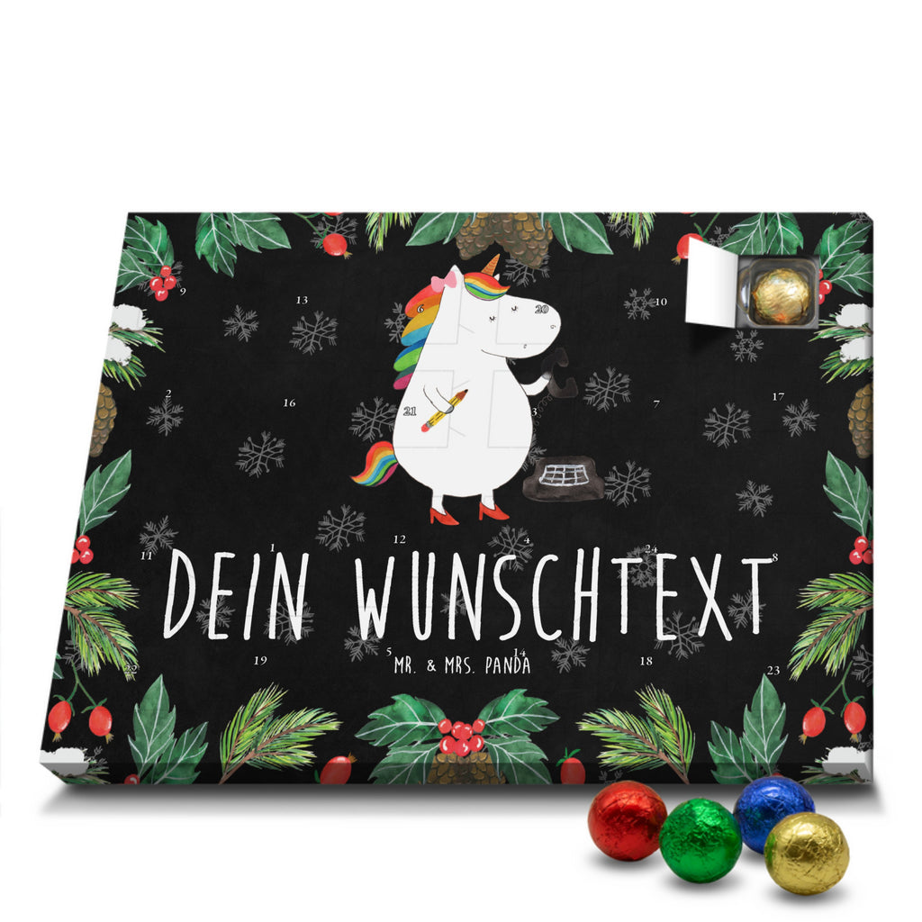 Personalisierter Schoko Adventskalender Einhorn Sekretärin Personalisierter Adventskalender, Adventskalender mit Namen, Einhorn, Einhörner, Einhorn Deko, Pegasus, Unicorn, Sekretärin, Büro, Rechtsanwältin, Rechtsanwaltsgehilfin, Steuerbüro, Steuerkanzlei, Bürokraft, Bürohilfe