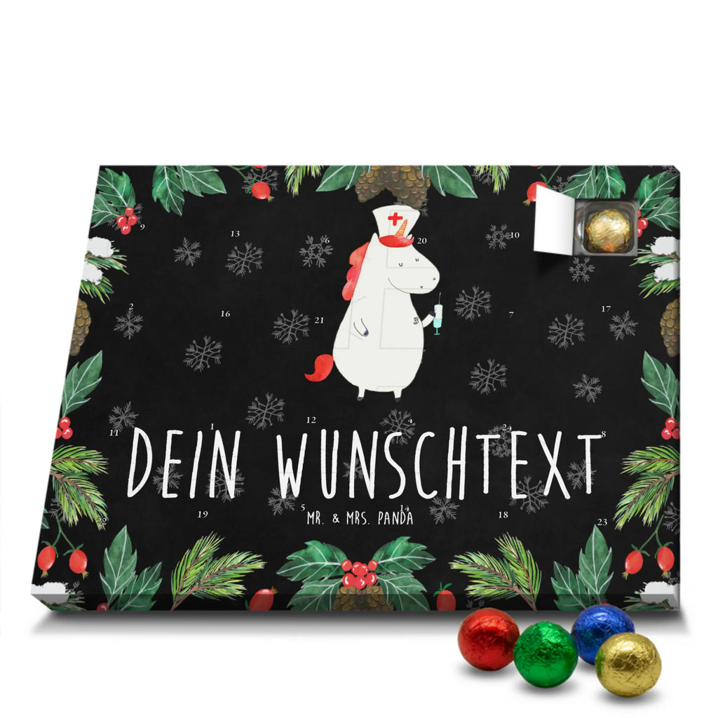 Personalisierter Schoko Adventskalender Einhorn Krankenschwester Personalisierter Adventskalender, Adventskalender mit Namen, Einhorn, Einhörner, Einhorn Deko, Pegasus, Unicorn, Krankenschwester Geschenk, Krankenpfleger Geschenk, Krankenpflegerin, Krankenschwester Dankeschön, Krankenhaus, Ärztin Geschenk