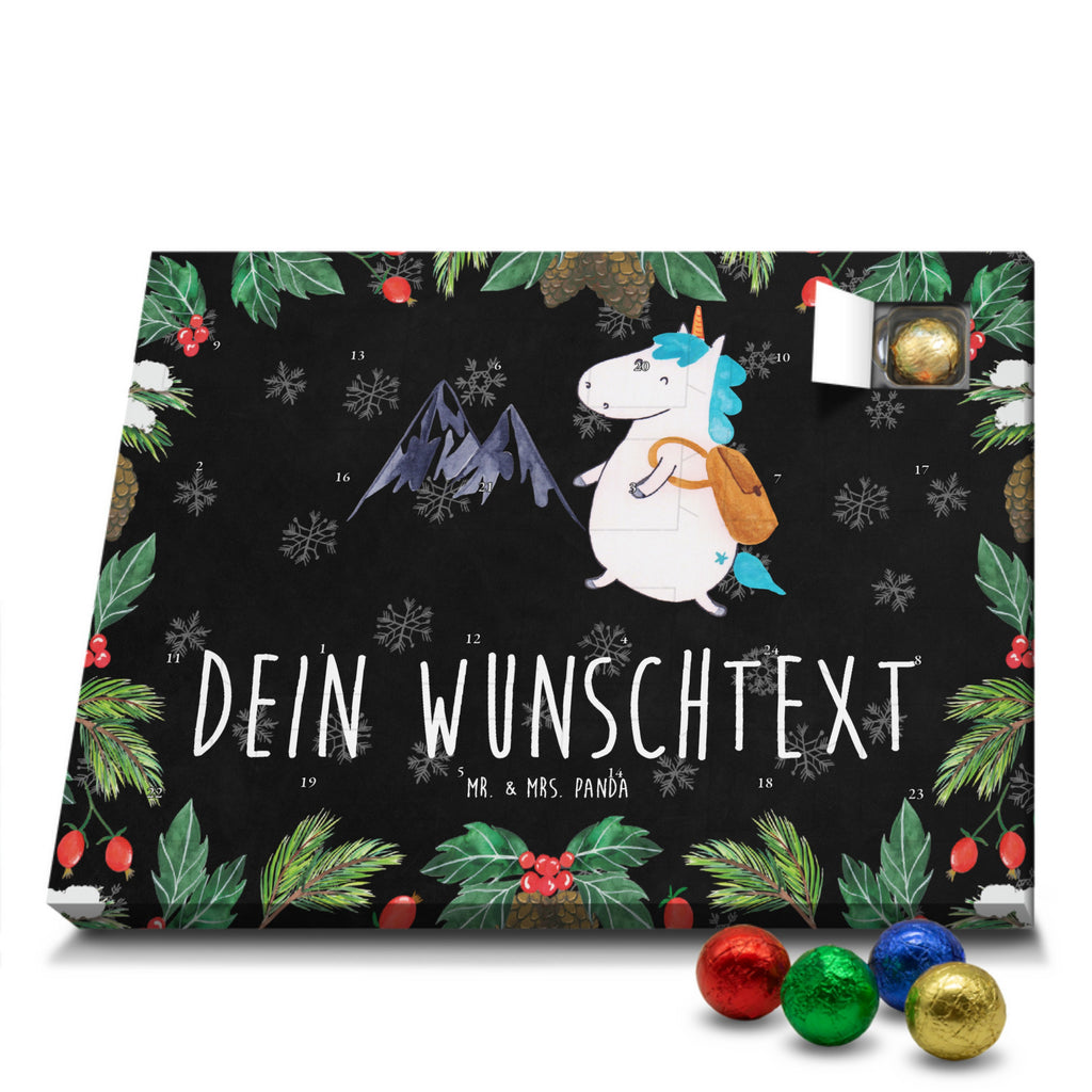 Personalisierter Schoko Adventskalender Einhorn Bergsteiger Personalisierter Adventskalender, Adventskalender mit Namen, Einhorn, Einhörner, Einhorn Deko, Pegasus, Unicorn, Bergsteiger, Abenteuer, Berge, Abenteurer, Weltenbummler, Weltreise, Reisen, Urlaub, Entdecker