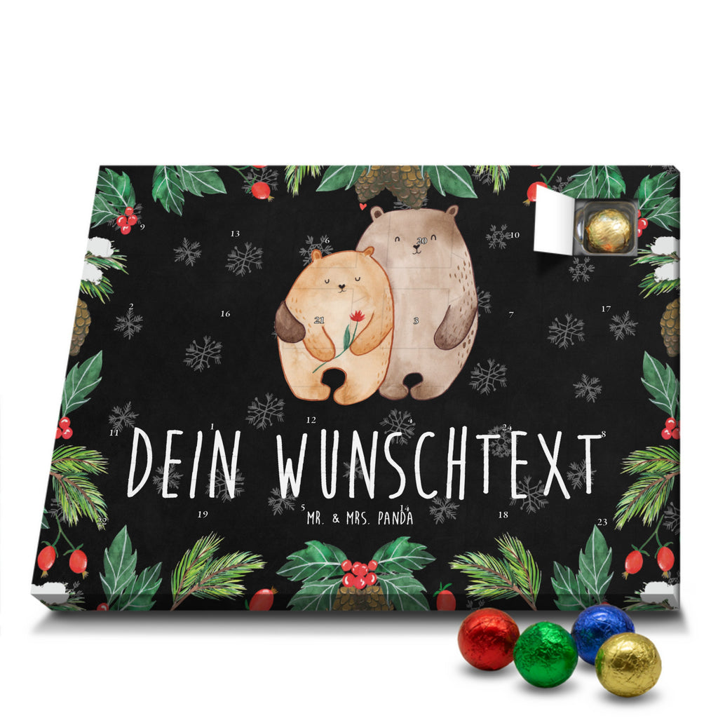 Personalisierter Schoko Adventskalender Bären Liebe Personalisierter Adventskalender, Adventskalender mit Namen, Liebe, Partner, Freund, Freundin, Ehemann, Ehefrau, Heiraten, Verlobung, Heiratsantrag, Liebesgeschenk, Jahrestag, Hocheitstag, Verliebt, Verlobt, Verheiratet, Geschenk Freundin, Geschenk Freund, Liebesbeweis, Hochzeitstag, Geschenk Hochzeit, Bären, Bärchen, Bär