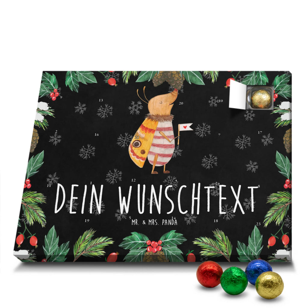 Personalisierter Schoko Adventskalender Nachtfalter Fähnchen Personalisierter Adventskalender, Adventskalender mit Namen, Tiermotive, Gute Laune, lustige Sprüche, Tiere, Nachtfalter, Käfer, Spruch lustig, Spruch witzig, süß, niedlich, Küche Deko, Was kostet die Welt