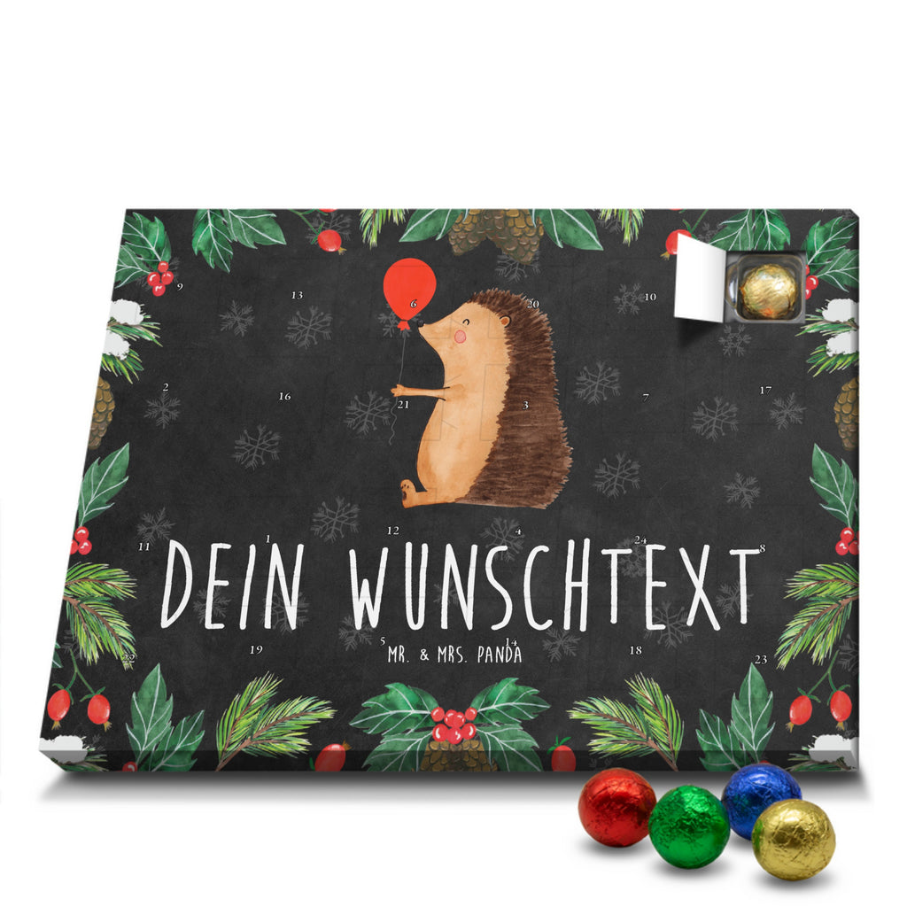 Personalisierter Schoko Adventskalender Igel Luftballon Personalisierter Adventskalender, Adventskalender mit Namen, Tiermotive, Gute Laune, lustige Sprüche, Tiere, Igel, Geburtstag, Herzlichen Glückwunsch, Glückwunsch, Geburtstagskind, Ballon, Happy Birthday