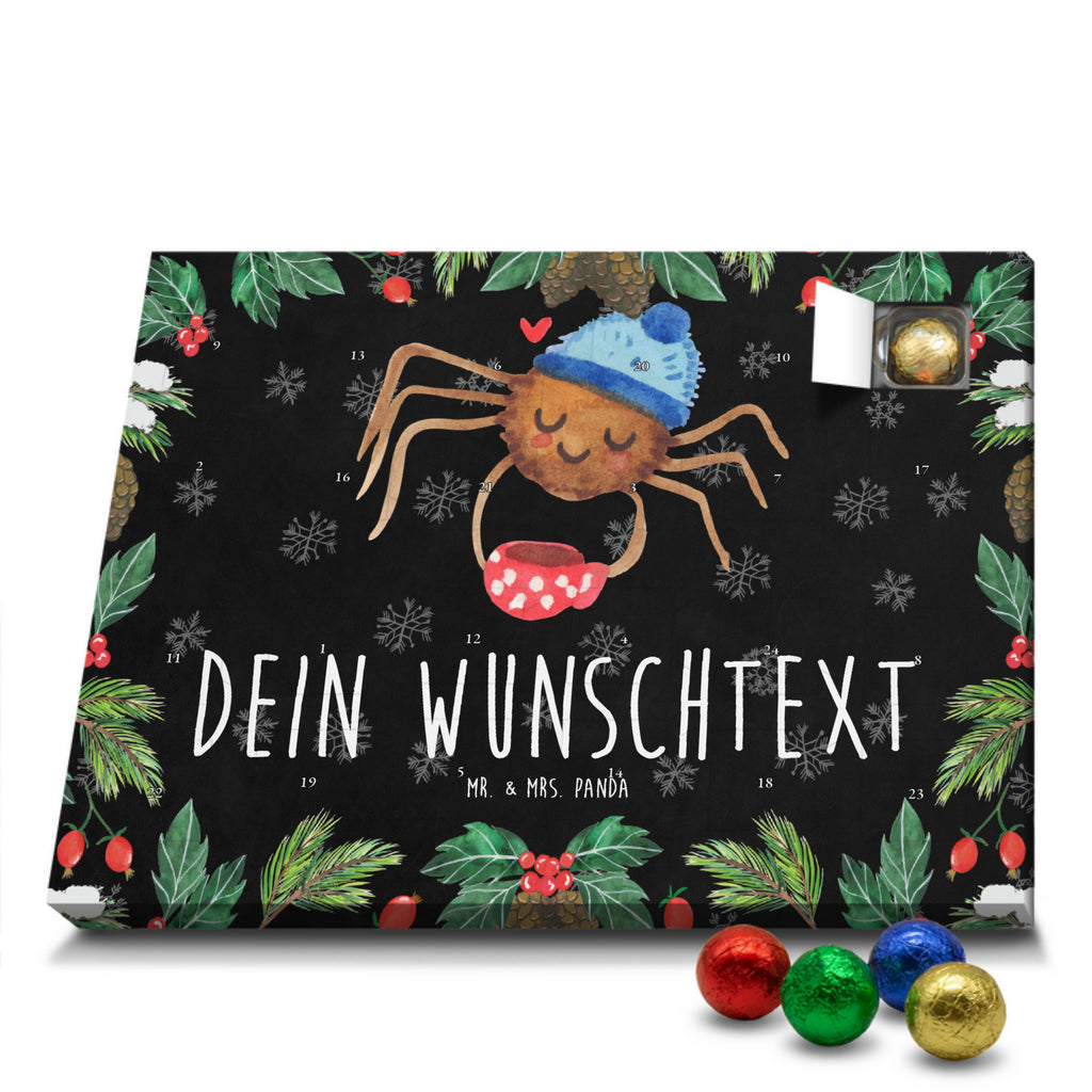 Personalisierter Schoko Adventskalender Spinne Agathe Kaffee Personalisierter Adventskalender, Adventskalender mit Namen, Spinne Agathe, Spinne, Agathe, Videos, Merchandise, Kaffee, Morgen, Morgenmuffel, Lebensweisheiten, Weiser Spruch