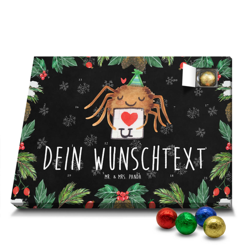 Personalisierter Schoko Adventskalender Spinne Agathe Brief Personalisierter Adventskalender, Adventskalender mit Namen, Spinne Agathe, Spinne, Agathe, Videos, Merchandise, Liebesbeweis, Ich Liebe dich, Heiratsantrag, Verliebt, Liebespaar, Liebesgeschenk, Treuebeweis, Treuetest