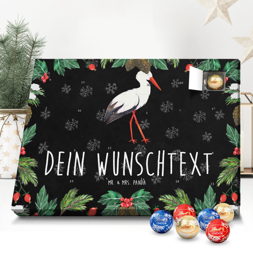 Personalisierter Kugel Markenschokolade Adventskalender Storch Personalisierter Kugel Markenschokolade Adventskalender, Tiermotive, Gute Laune, lustige Sprüche, Tiere, Storch, Störche, Schwangerschaft, Geburt, Mutter, Mütter, Mutter werden, Schwanger, Babybauch, Baby