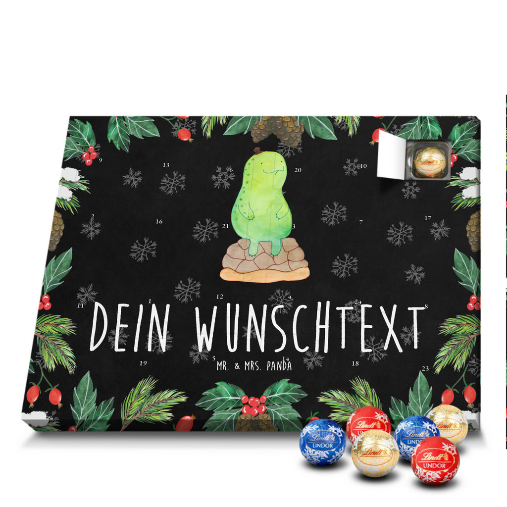 Personalisierter Kugel Markenschokolade Adventskalender Schildkröte Pause Personalisierter Kugel Markenschokolade Adventskalender, Schildkröte, Achtsamkeit, Entschleunigen, achtsam