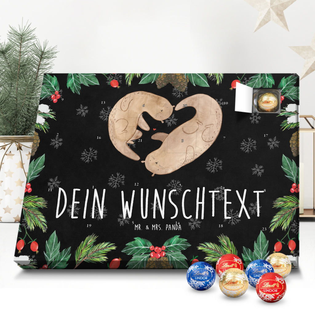 Personalisierter Kugel Markenschokolade Adventskalender Otter Herz Personalisierter Kugel Markenschokolade Adventskalender, Otter, Fischotter, Seeotter, Liebe, Herz, Liebesbeweis, Liebesgeschenk, Bessere Hälfte, Love you, Jahrestag, Hochzeitstag, Verlobung, gemeinsames Leben