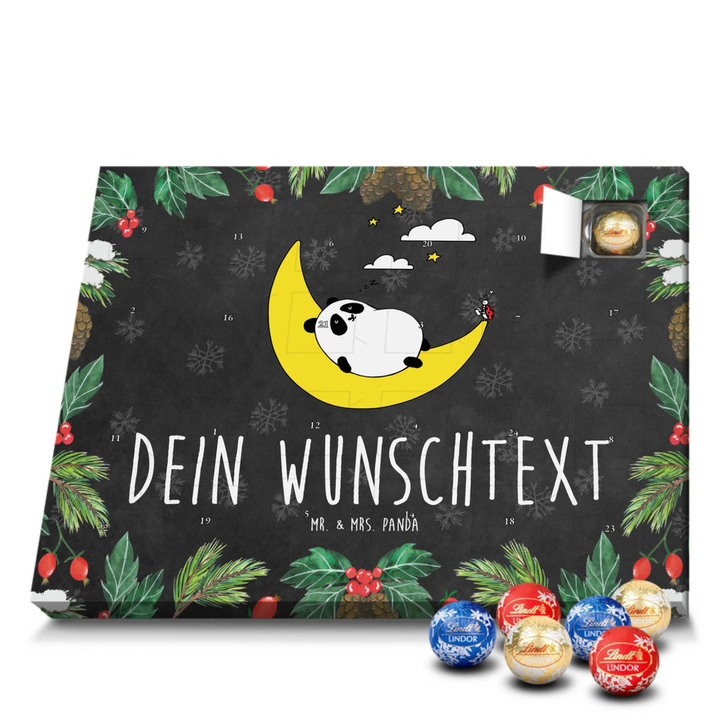 Personalisierter Kugel Markenschokolade Adventskalender Panda Easy Personalisierter Kugel Markenschokolade Adventskalender