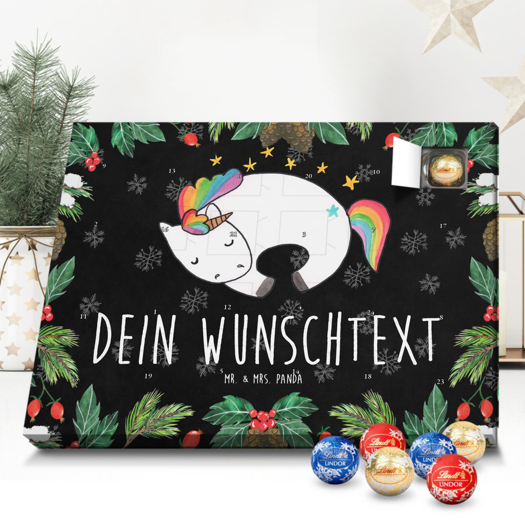 Personalisierter Kugel Markenschokolade Adventskalender Einhorn Nacht Personalisierter Kugel Markenschokolade Adventskalender, Einhorn, Einhörner, Einhorn Deko, Pegasus, Unicorn, Träume, Traum, unicorn, Realität, Menschen, Geschenk, Ruhe, Freundin