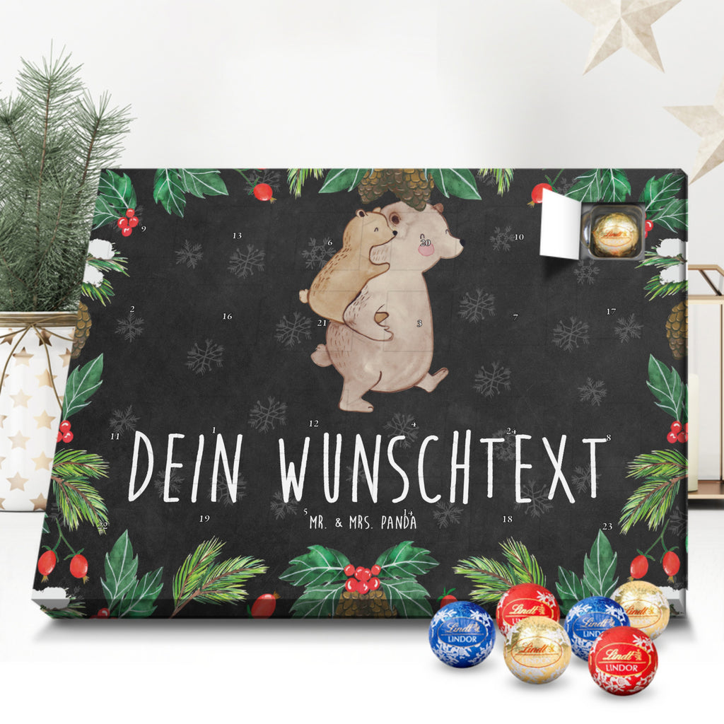 Personalisierter Kugel Markenschokolade Adventskalender Papa Bär Personalisierter Kugel Markenschokolade Adventskalender, Familie, Vatertag, Muttertag, Bruder, Schwester, Mama, Papa, Oma, Opa, Geschenk, Vater, Papi, Vati, Onkel, Geburtstag