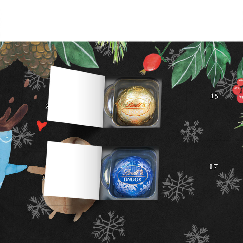 Personalisierter Kugel Markenschokolade Adventskalender Kaffee Bohne Personalisierter Kugel Markenschokolade Adventskalender, Tiermotive, Gute Laune, lustige Sprüche, Tiere, Kaffee, Kaffeebohne, Genuss, Zufriedenheit, Glück