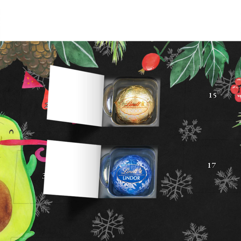 Personalisierter Kugel Markenschokolade Adventskalender Avocado Party Zeit Personalisierter Kugel Markenschokolade Adventskalender, Avocado, Veggie, Vegan, Gesund