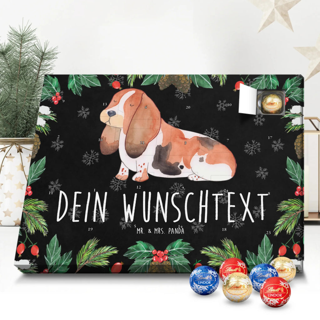 Personalisierter Kugel Markenschokolade Adventskalender Hund Basset Hound Personalisierter Kugel Markenschokolade Adventskalender, Hund, Hundemotiv, Haustier, Hunderasse, Tierliebhaber, Hundebesitzer, Sprüche, Basset Hound, Basset, Hundeliebe, kinderlos