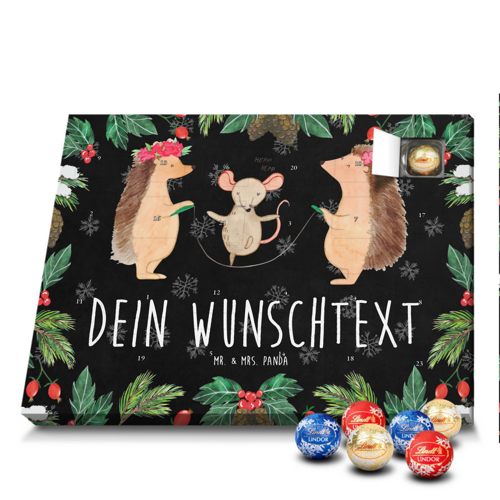 Personalisierter Kugel Markenschokolade Adventskalender Igel Seilhüpfen Personalisierter Kugel Markenschokolade Adventskalender, Tiermotive, Gute Laune, lustige Sprüche, Tiere, Igel, Maus, Seilspringen, Seilhüpfen, Kinder, Kindergarten