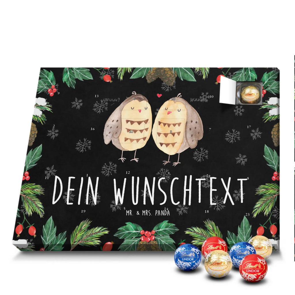 Personalisierter Kugel Markenschokolade Adventskalender Eulen Liebe Personalisierter Kugel Markenschokolade Adventskalender, Eule, Eule Deko, Liebe, Hochzeit Spruch, Owl, All you need is love, Liebe Spruch, Freundin Geschenk, Freund, Wortspiel lustig