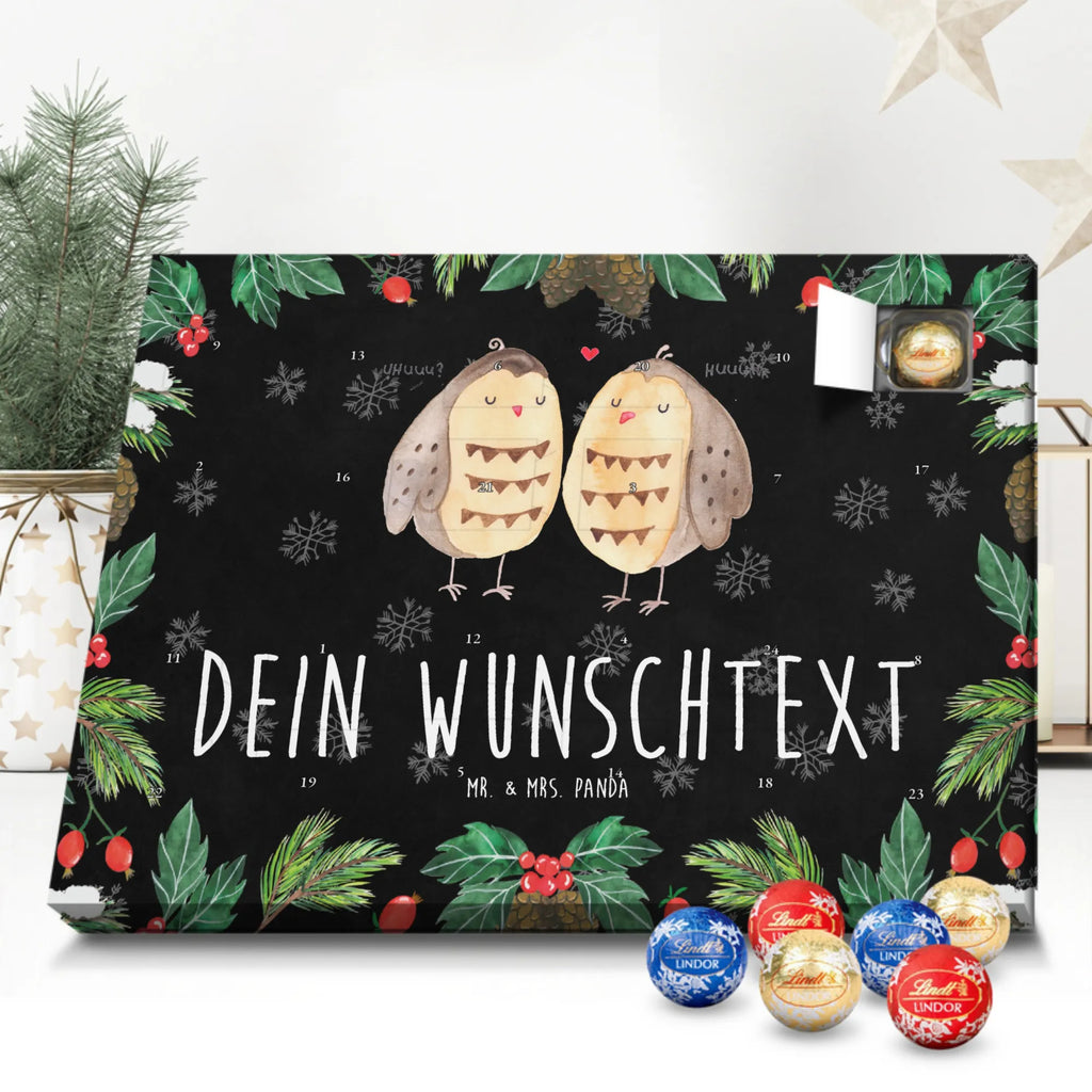 Personalisierter Kugel Markenschokolade Adventskalender Eulen Liebe Personalisierter Kugel Markenschokolade Adventskalender, Eule, Eule Deko, Liebe, Hochzeit Spruch, Owl, All you need is love, Liebe Spruch, Freundin Geschenk, Freund, Wortspiel lustig