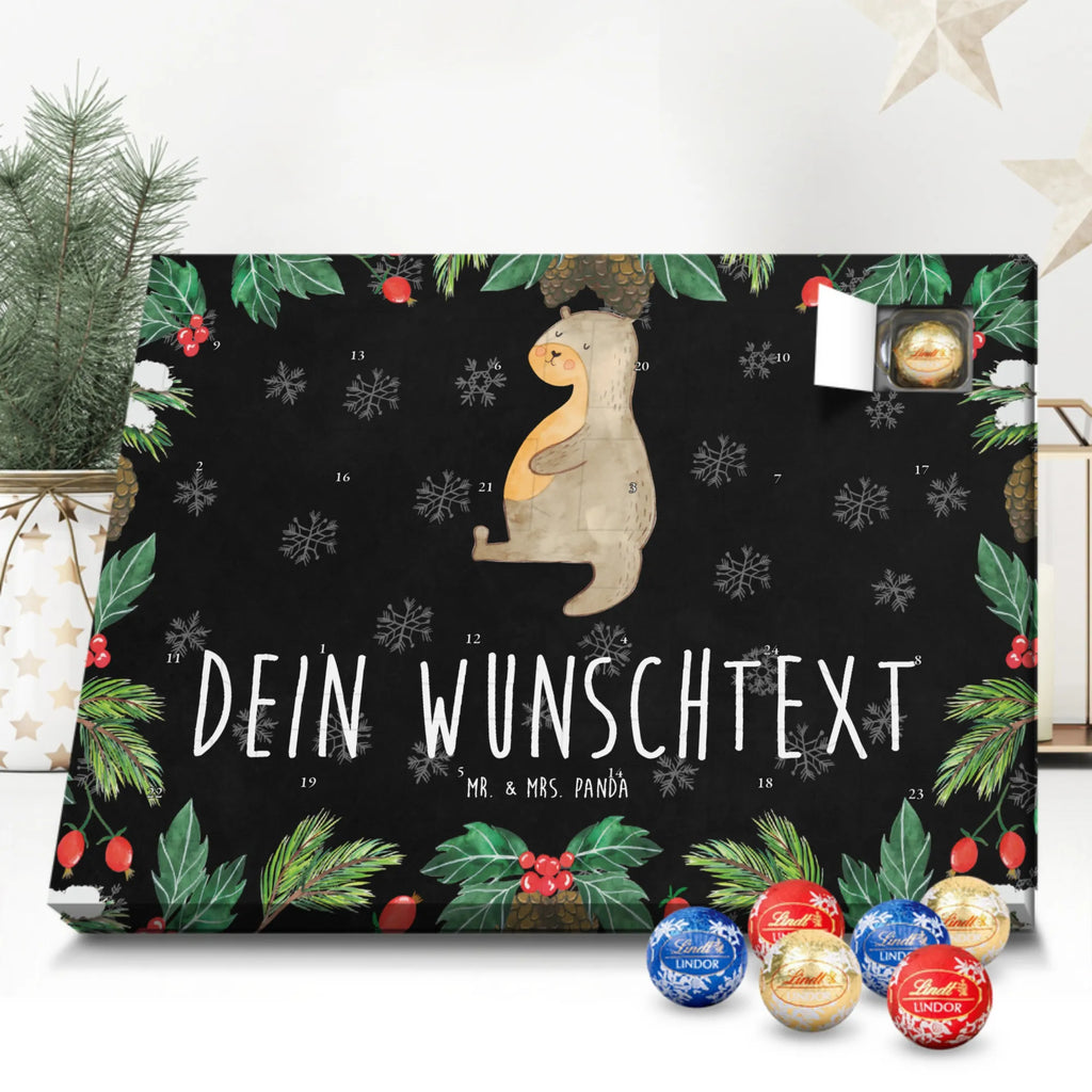 Personalisierter Kugel Markenschokolade Adventskalender Otter Bauch Personalisierter Kugel Markenschokolade Adventskalender, Otter, Fischotter, Seeotter, Otter Seeotter See Otter