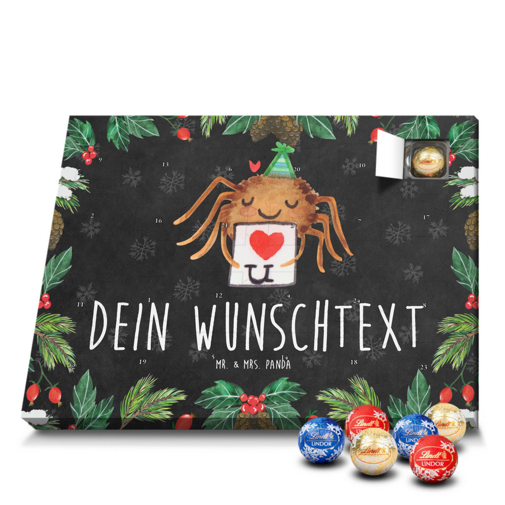 Personalisierter Kugel Markenschokolade Adventskalender Spinne Agathe Brief Personalisierter Kugel Markenschokolade Adventskalender, Spinne Agathe, Spinne, Agathe, Videos, Merchandise, Liebesbeweis, Ich Liebe dich, Heiratsantrag, Verliebt, Liebespaar, Liebesgeschenk, Treuebeweis, Treuetest