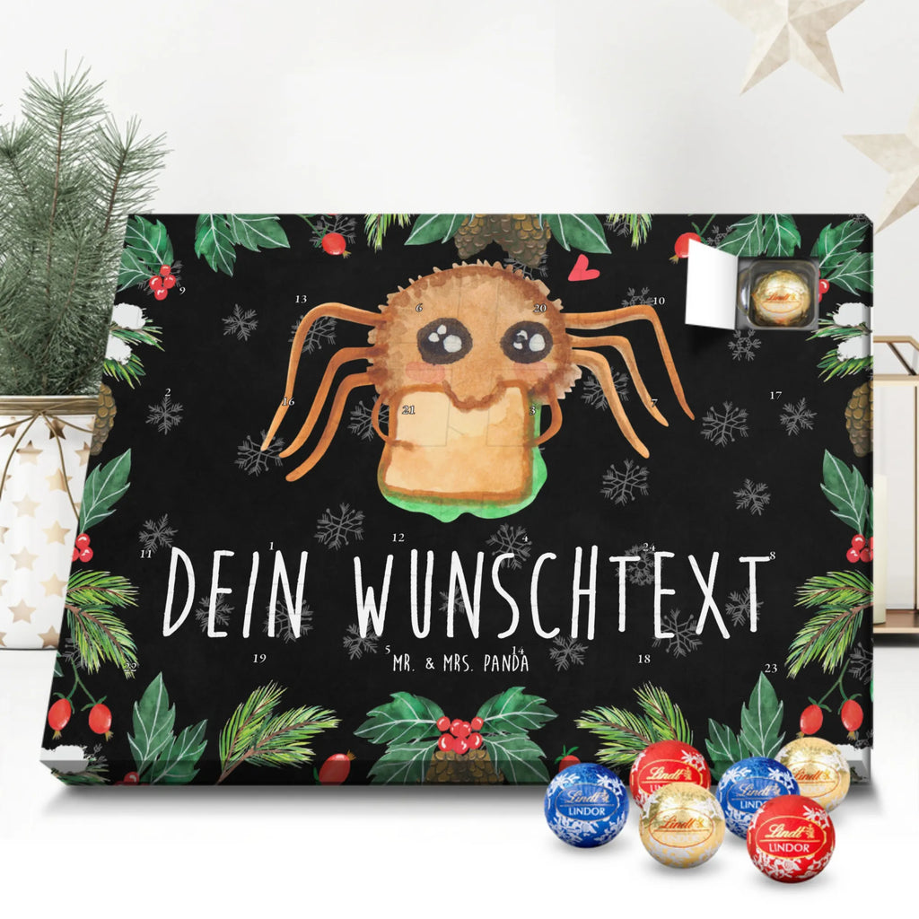 Personalisierter Kugel Markenschokolade Adventskalender Spinne Agathe Sandwich Personalisierter Kugel Markenschokolade Adventskalender, Spinne Agathe, Spinne, Agathe, Videos, Merchandise, Glück, Mut, Hungrig, Verfressen, Lebensfreude, Alles wird gut, Hunger