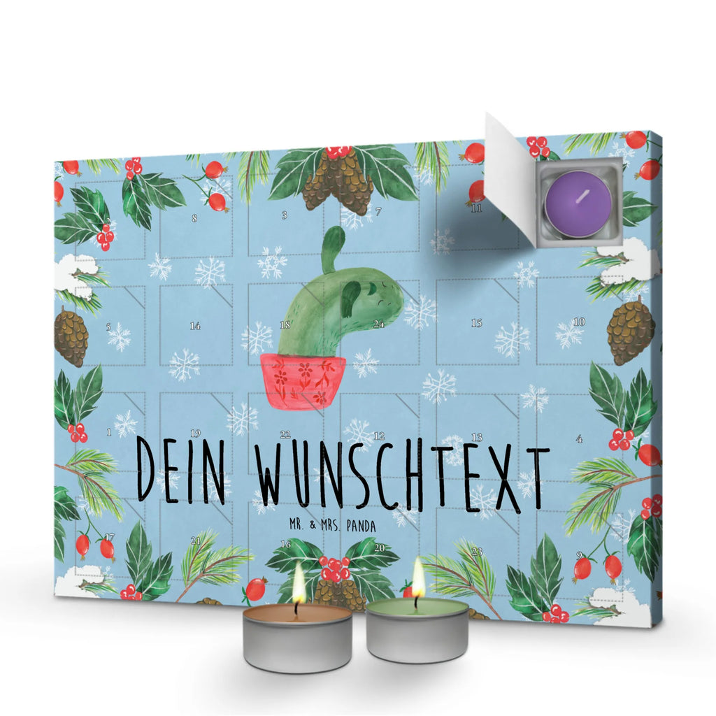 Personalisierter Duftkerzen Adventskalender Kaktus Mama Personalisierter Duftkerzen Adventskalender, Kaktus, Kakteen, Kaktusliebe, Ärger, Büro, Büroalltag, Schule, Motivation, Quote