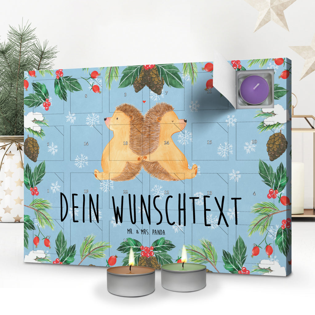 Personalisierter Duftkerzen Adventskalender Igel händchenhaltend Personalisierter Duftkerzen Adventskalender, Liebe, Partner, Freund, Freundin, Ehemann, Ehefrau, Heiraten, Verlobung, Heiratsantrag, Liebesgeschenk, Jahrestag, Hocheitstag, Igel, Igelliebe, Hand in Hand, Liebesbeweis, große Liebe, Liebesbotschaft, Hochzeit, Lieblingsmensch, Gemeinsamkeit, Love, Geschenk für zwei