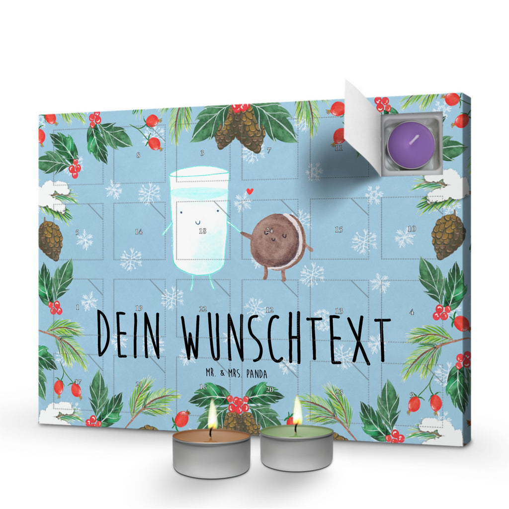 Personalisierter Duftkerzen Adventskalender Milch Keks Personalisierter Duftkerzen Adventskalender, Tiermotive, Gute Laune, lustige Sprüche, Tiere, Milk, Cookie, Milch, Keks, Kekse, Kaffee, Einladung Frühstück, Motiv süß, romantisch, perfektes Paar