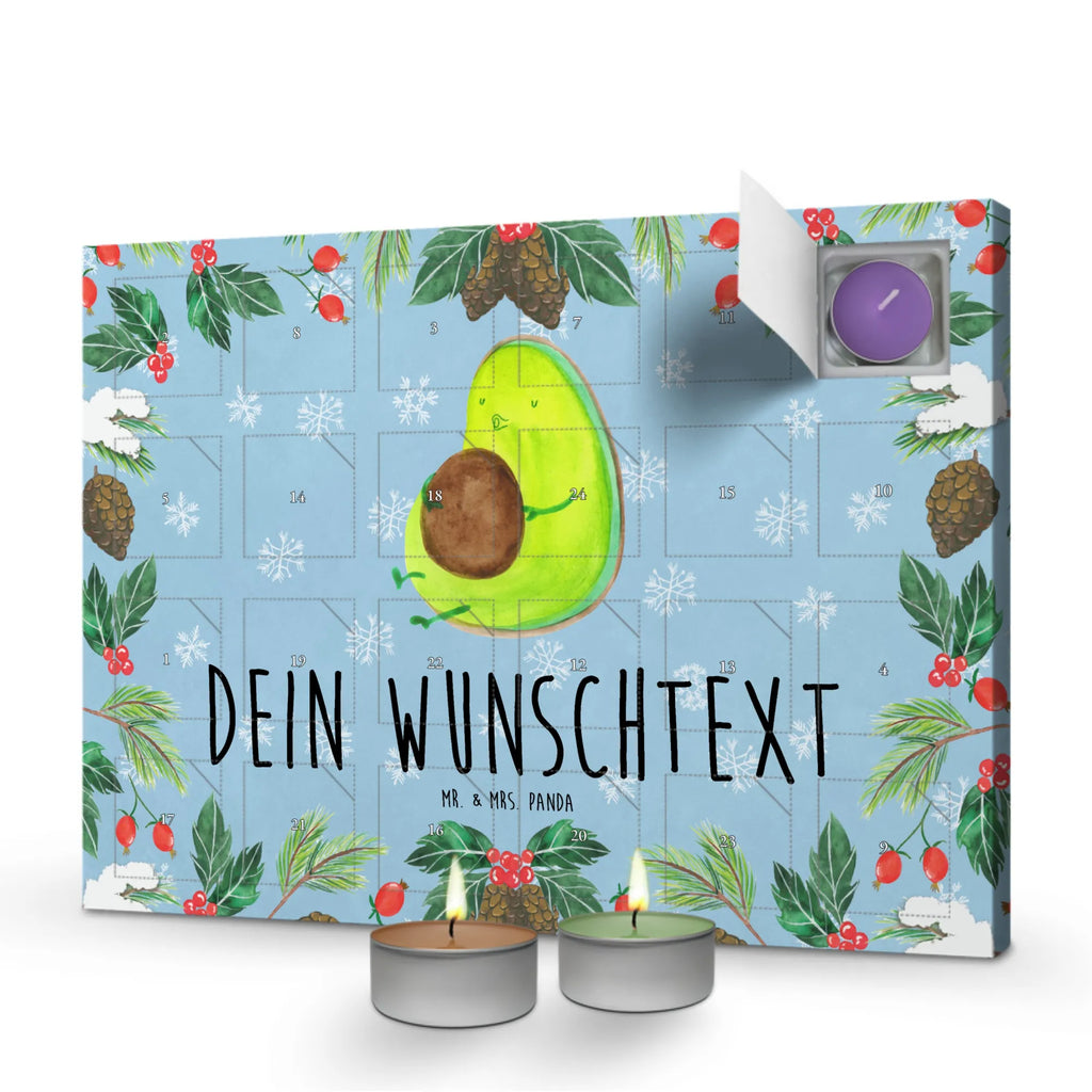 Personalisierter Duftkerzen Adventskalender Avocado Pfeifen Personalisierter Duftkerzen Adventskalender, Avocado, Veggie, Vegan, Gesund, Diät, Abnehmen, Ernährung, dick sein