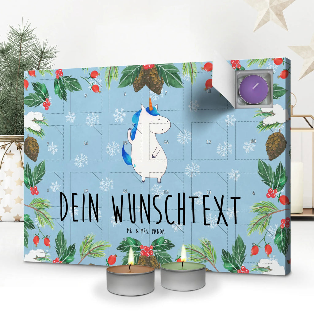 Personalisierter Duftkerzen Adventskalender Einhorn Mann Personalisierter Duftkerzen Adventskalender, Einhorn, Einhörner, Einhorn Deko, Pegasus, Unicorn, cool, Mann, Freundin, Familie, bester Freund, BFF, Party, hübsch, beste