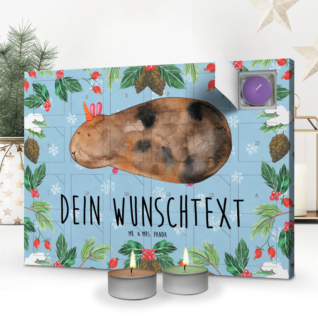 Personalisierter Duftkerzen Adventskalender Einhorn Meerschweinchen Personalisierter Duftkerzen Adventskalender, Einhorn, Einhörner, Einhorn Deko, Pegasus, Unicorn, Meerhörnchen, Meericorn, Meerschwein, Meerschweinchen