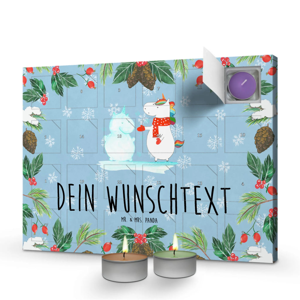 Personalisierter Duftkerzen Adventskalender Einhorn Schneemann Personalisierter Duftkerzen Adventskalender, Einhorn, Einhörner, Einhorn Deko, Unicorn, Schneemann, Winter, Schnee, Kuchen, Weihnachten, kalt, Mütze, Handschuhe, X-Mas