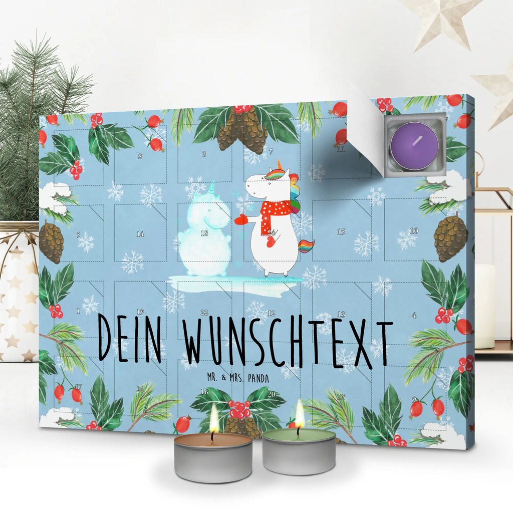 Personalisierter Duftkerzen Adventskalender Einhorn Schneemann Personalisierter Duftkerzen Adventskalender, Einhorn, Einhörner, Einhorn Deko, Unicorn, Schneemann, Winter, Schnee, Kuchen, Weihnachten, kalt, Mütze, Handschuhe, X-Mas