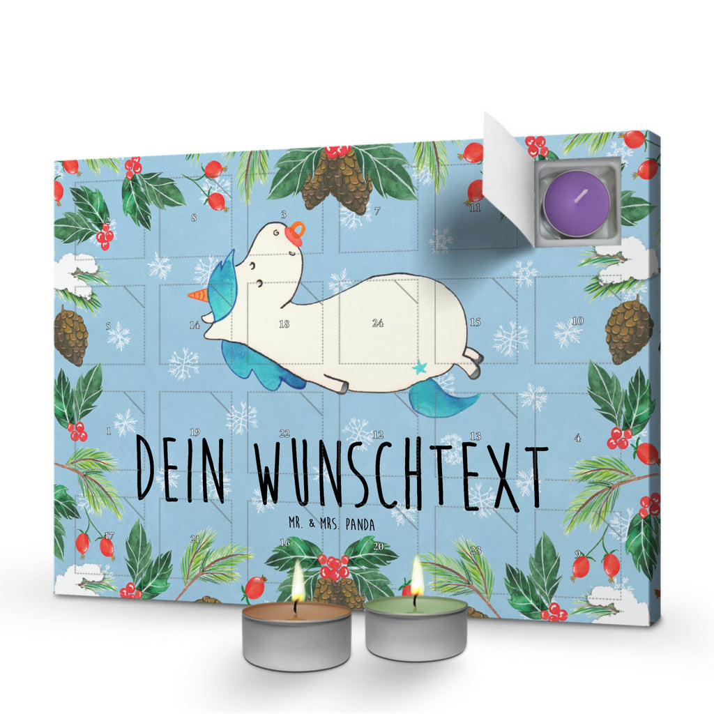 Personalisierter Duftkerzen Adventskalender Einhorn Schnuller Personalisierter Duftkerzen Adventskalender, Einhorn, Einhörner, Einhorn Deko, Pegasus, Unicorn, Baby, Kleinkind, Geburt, Geburtstag, Säugling, Schnuller, Geschenk Geburt, Mutter, Mama