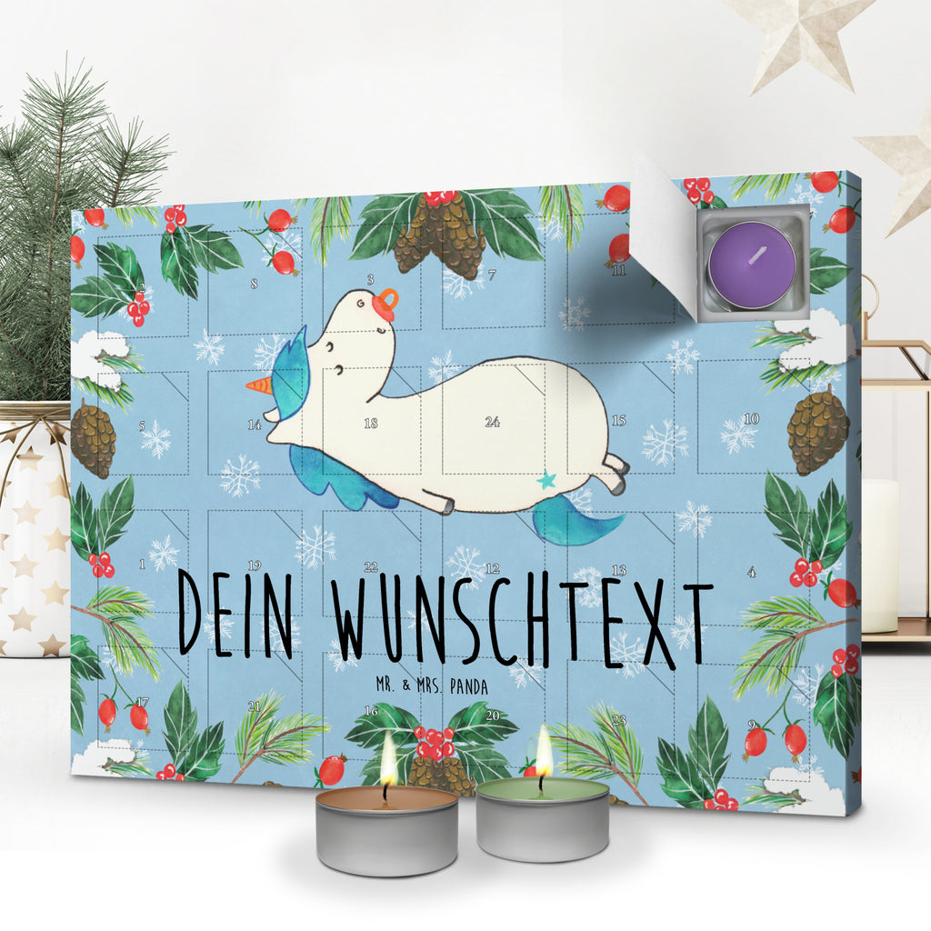 Personalisierter Duftkerzen Adventskalender Einhorn Schnuller Personalisierter Duftkerzen Adventskalender, Einhorn, Einhörner, Einhorn Deko, Pegasus, Unicorn, Baby, Kleinkind, Geburt, Geburtstag, Säugling, Schnuller, Geschenk Geburt, Mutter, Mama