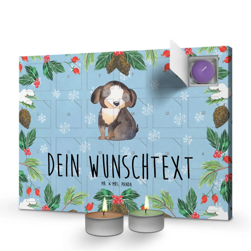 Personalisierter Duftkerzen Adventskalender Hund Entspannen Personalisierter Duftkerzen Adventskalender, Hund, Hundemotiv, Haustier, Hunderasse, Tierliebhaber, Hundebesitzer, Sprüche, schwarzer Hund, Hundeliebe, Liebe, Hundeglück