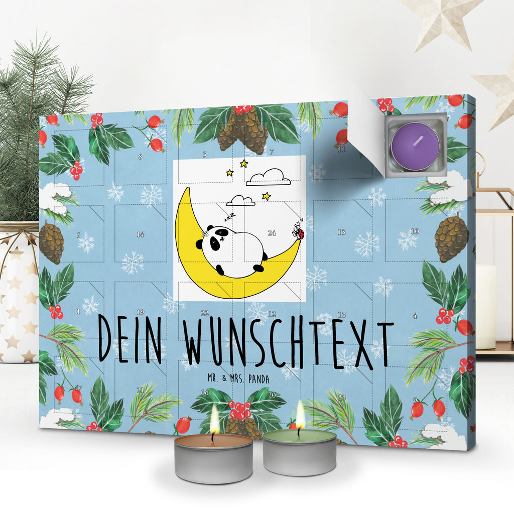 Personalisierter Duftkerzen Adventskalender Panda Easy Personalisierter Duftkerzen Adventskalender