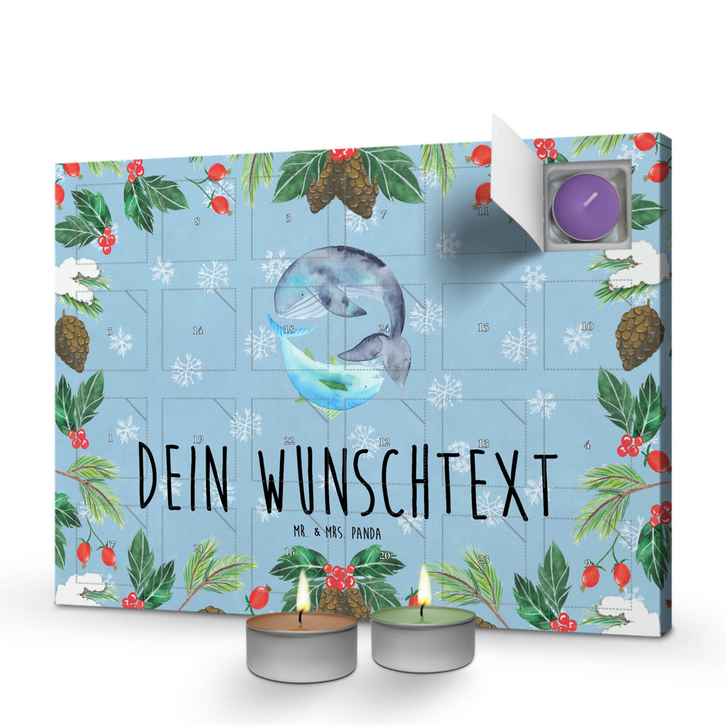 Personalisierter Duftkerzen Adventskalender Walfisch Thunfisch Personalisierter Duftkerzen Adventskalender, Tiermotive, Gute Laune, lustige Sprüche, Tiere, Wal, Wahl, Tunfisch, Wortwitz lustig, Spruch lustig, Flachwitz, Witz, Spruch des Tages, Flachwitz Geschenk