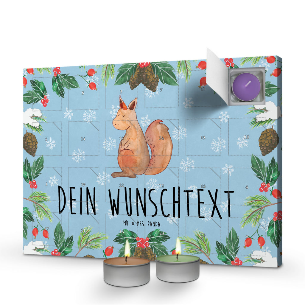 Personalisierter Duftkerzen Adventskalender Einhorn Glauben Personalisierter Duftkerzen Adventskalender, Einhorn, Einhörner, Einhorn Deko, Pegasus, Unicorn, Einhörnchen, Eichhörnchen, Eichhorn