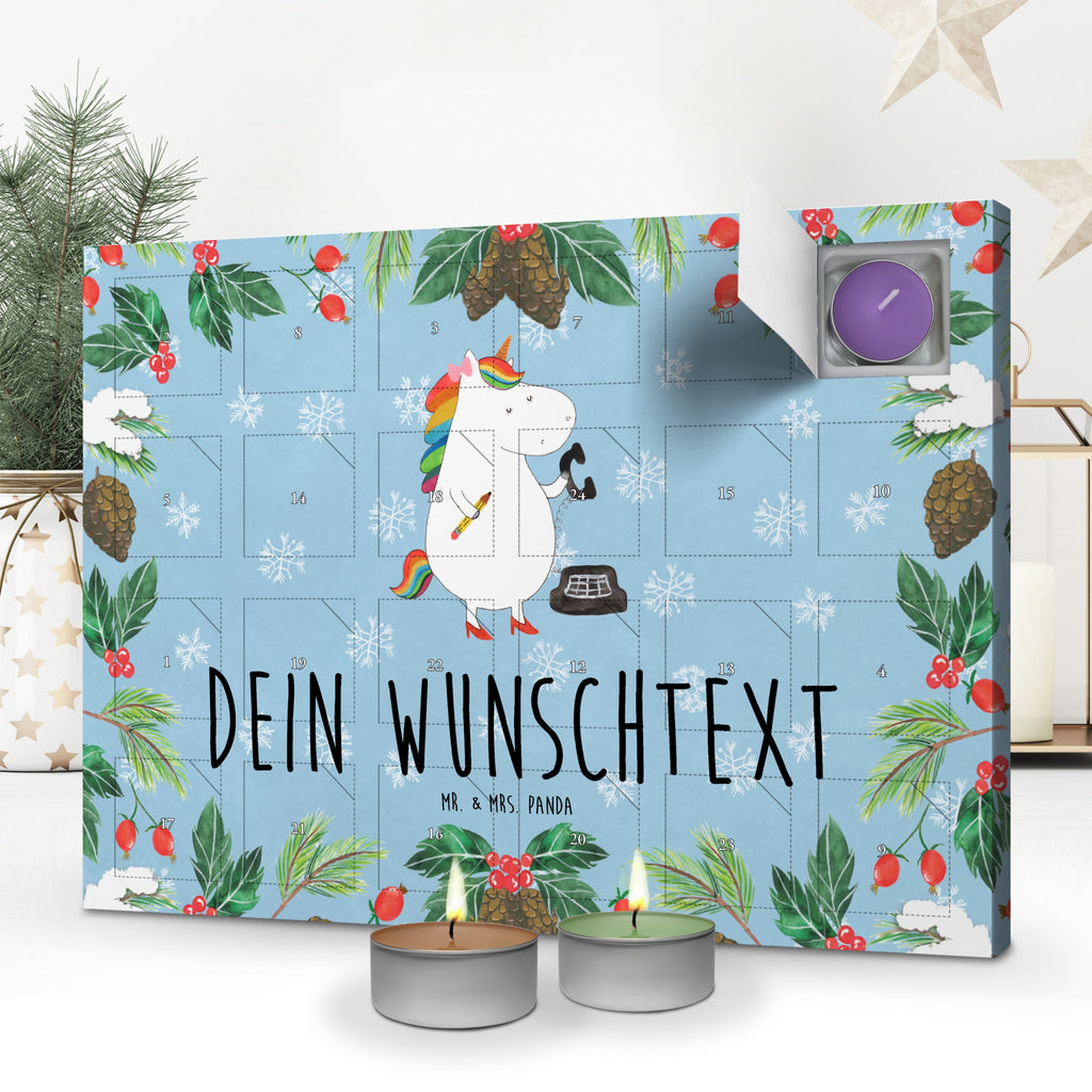 Personalisierter Duftkerzen Adventskalender Einhorn Sekretärin Personalisierter Duftkerzen Adventskalender, Einhorn, Einhörner, Einhorn Deko, Pegasus, Unicorn, Sekretärin, Büro, Rechtsanwältin, Rechtsanwaltsgehilfin, Steuerbüro, Steuerkanzlei, Bürokraft, Bürohilfe