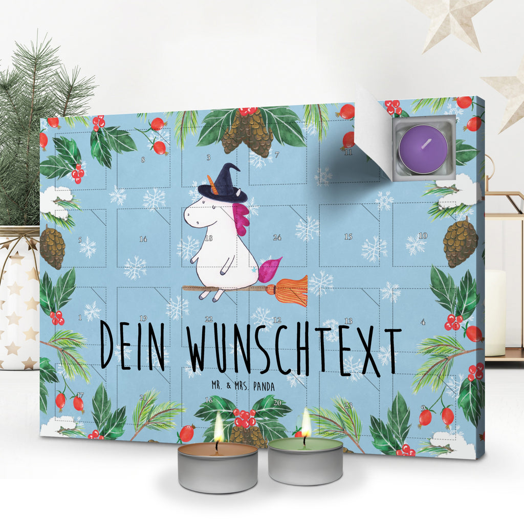 Personalisierter Duftkerzen Adventskalender Einhorn Hexe Personalisierter Duftkerzen Adventskalender, Einhorn, Einhörner, Einhorn Deko, Pegasus, Unicorn, Frau, Ehefrau, Hexe, Teufel, Engel, Verrückte, Freundin, Leben, Zicke