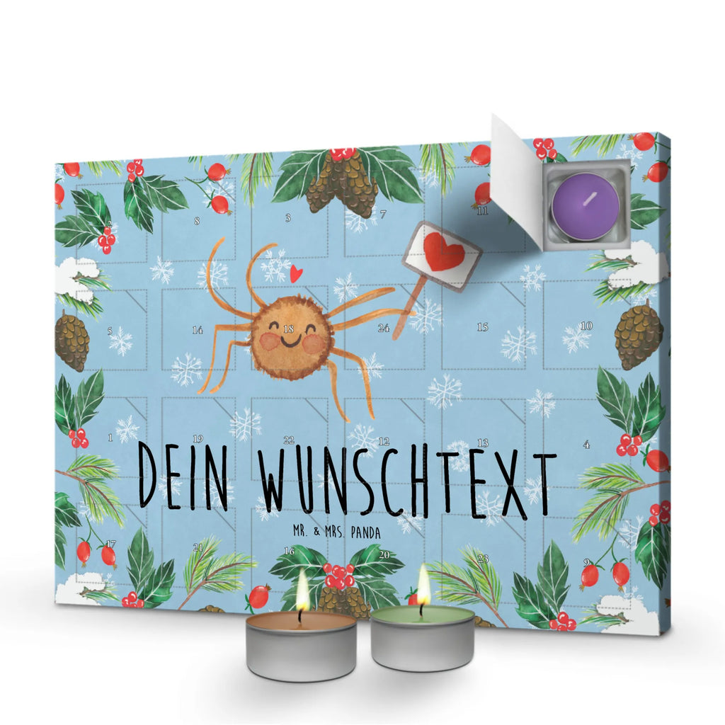 Personalisierter Duftkerzen Adventskalender Spinne Agathe Motivation Personalisierter Duftkerzen Adventskalender, Spinne Agathe, Spinne, Agathe, Videos, Merchandise, Motivation, Glück, Liebe, Vertrauen, Dankeschön