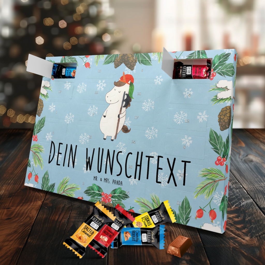 Personalisierter Markenschokolade Adventskalender Einhorn Junge Personalisierter Adventskalender, Einhorn, Einhörner, Einhorn Deko, Pegasus, Unicorn, Bube, Mittelalter