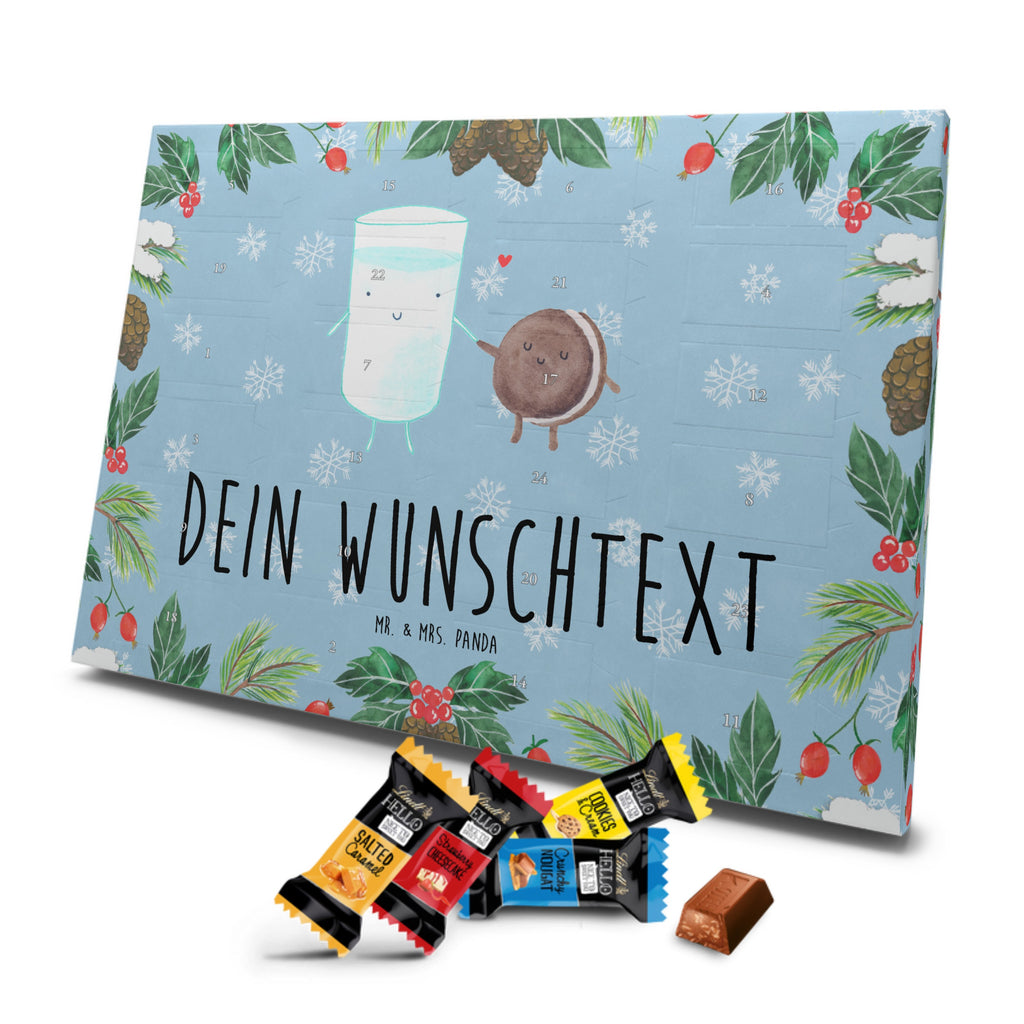 Personalisierter Markenschokolade Adventskalender Milch Keks Personalisierter Adventskalender, Tiermotive, Gute Laune, lustige Sprüche, Tiere, Milk, Cookie, Milch, Keks, Kekse, Kaffee, Einladung Frühstück, Motiv süß, romantisch, perfektes Paar