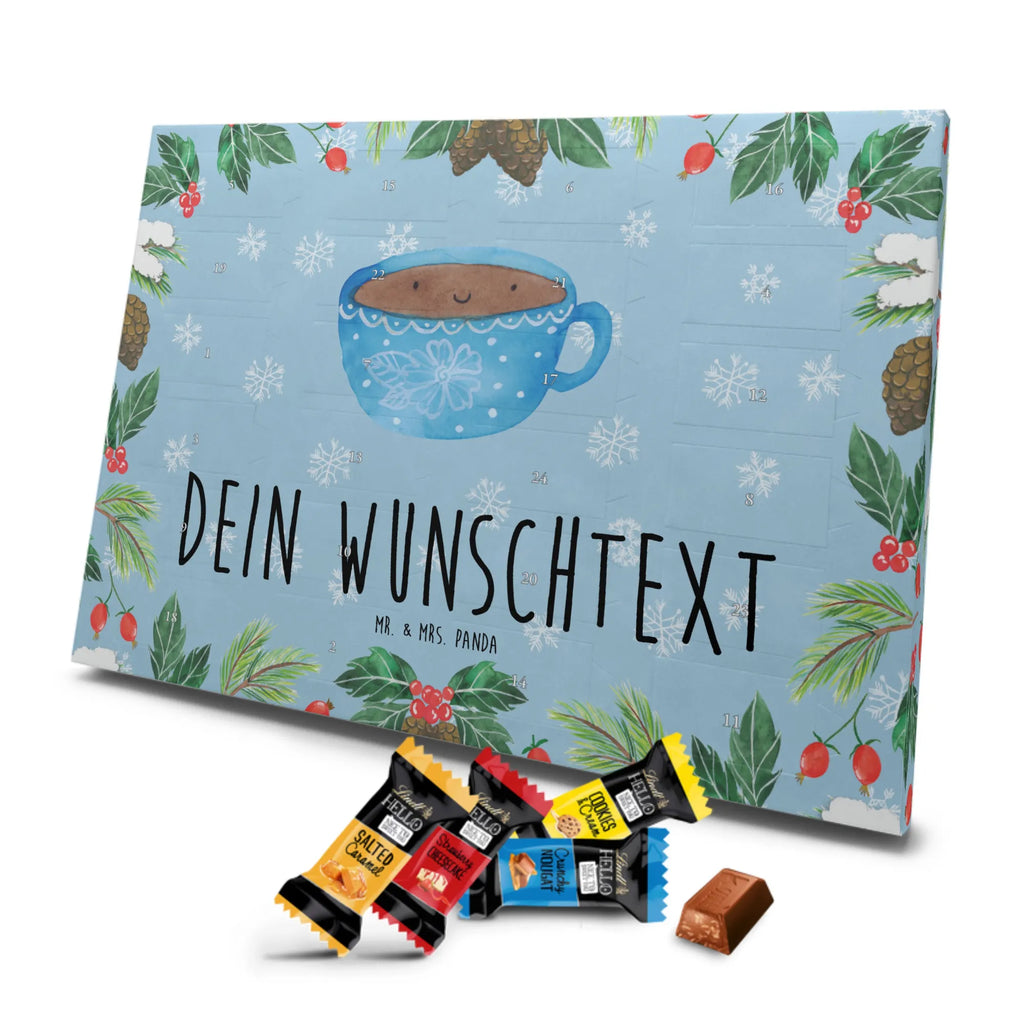 Personalisierter Markenschokolade Adventskalender Kaffee Tasse Personalisierter Adventskalender, Tiermotive, Gute Laune, lustige Sprüche, Tiere, Kaffee, Tasse, Liebe, Geschmack, Genuss, Glücklich