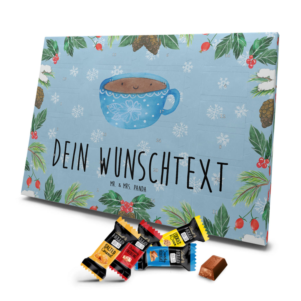 Personalisierter Markenschokolade Adventskalender Kaffee Tasse Personalisierter Adventskalender, Tiermotive, Gute Laune, lustige Sprüche, Tiere, Kaffee, Tasse, Liebe, Geschmack, Genuss, Glücklich