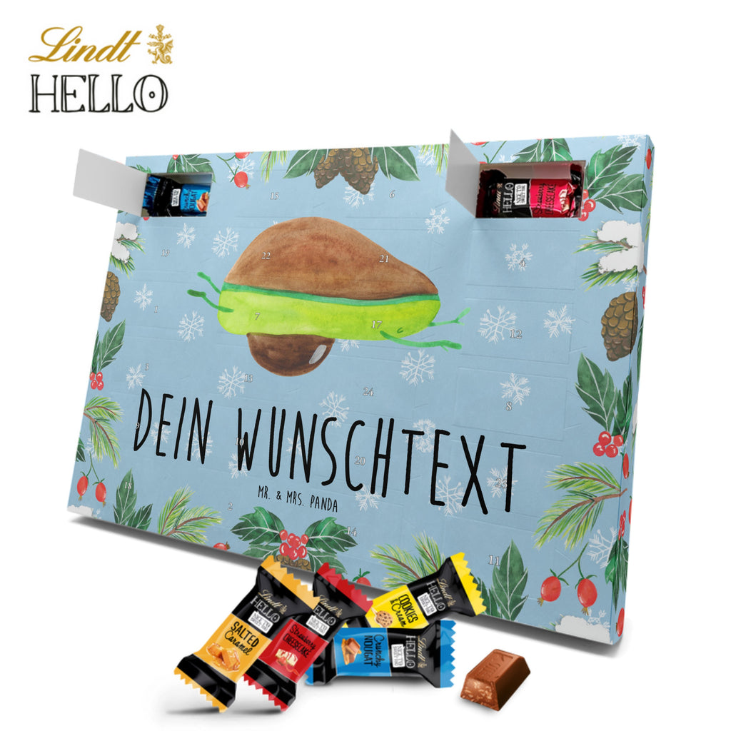 Personalisierter Markenschokolade Adventskalender Avocado Yoga Personalisierter Adventskalender, Avocado, Veggie, Vegan, Gesund, Avocado Yoga Vegan