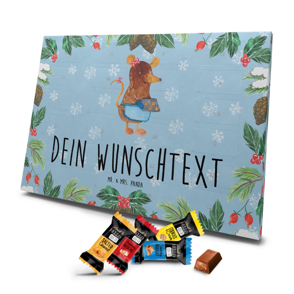 Personalisierter Markenschokolade Adventskalender Maus Kekse Personalisierter Adventskalender, Winter, Weihnachten, Weihnachtsdeko, Nikolaus, Advent, Heiligabend, Wintermotiv, Maus, Kekse, backen, Weihnachtskekse, Plätzchen, Weihnachtsbäckerei, Chaosqueen